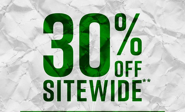 30% Off Sitewide