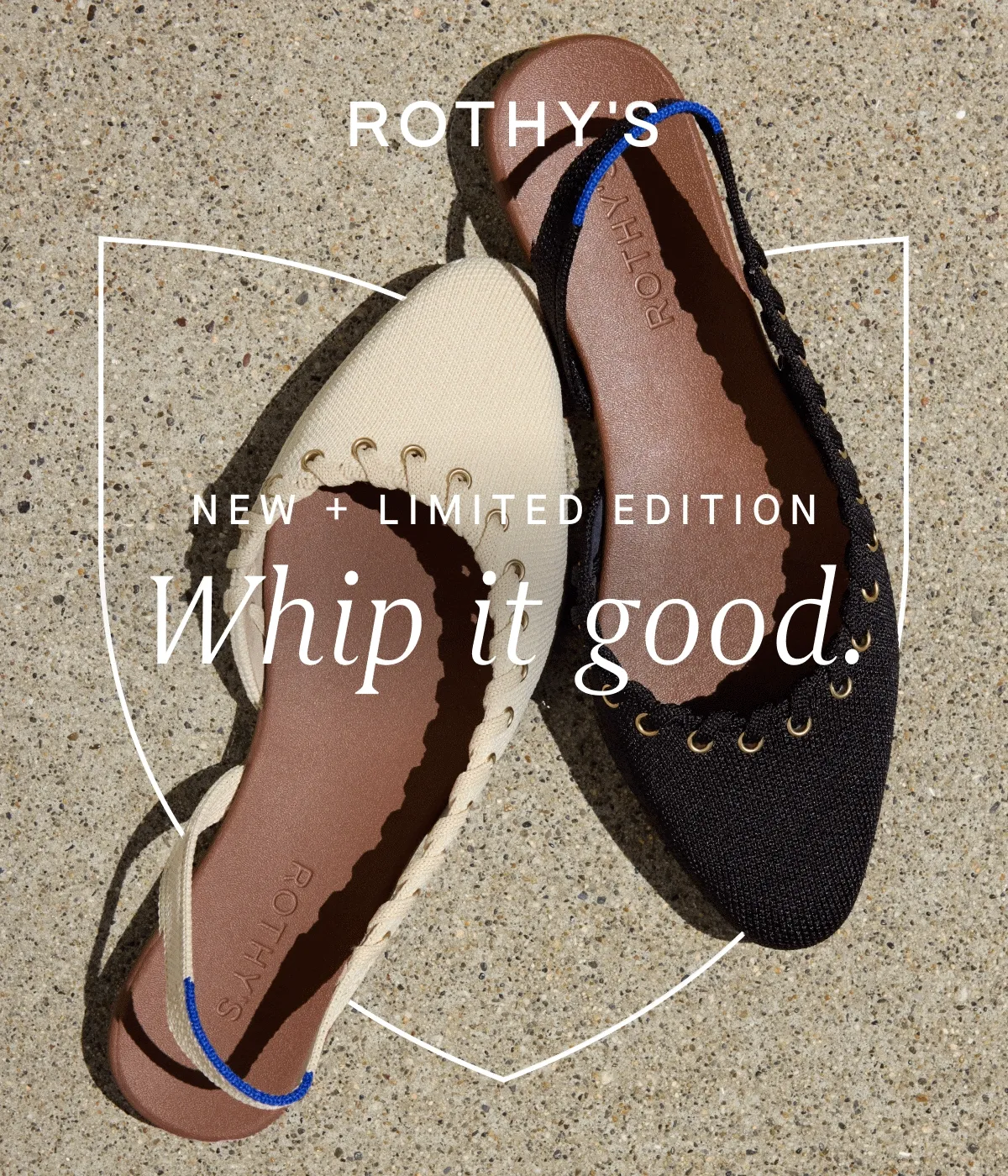 NEW + LIMITED EDITION Whip it good. NEW + LIMITED EDITION Whip it good.
