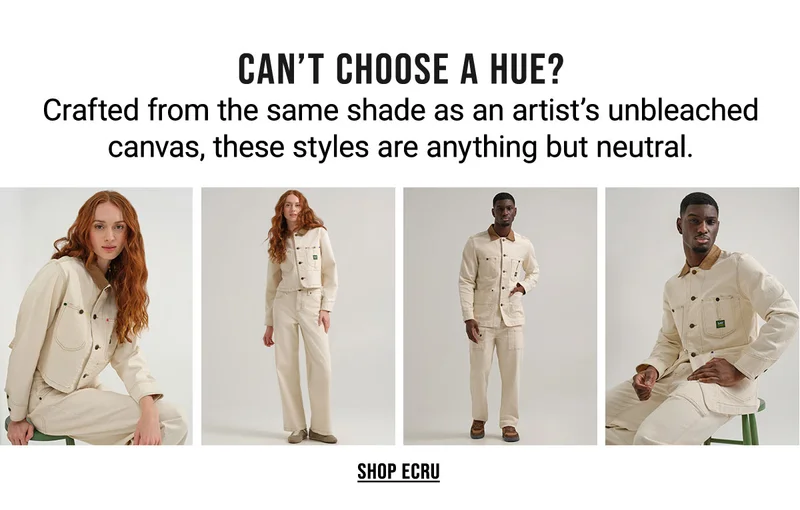 Crafted from the same shade as an artist’s unbleached canvas, these styles are anything but neutral.