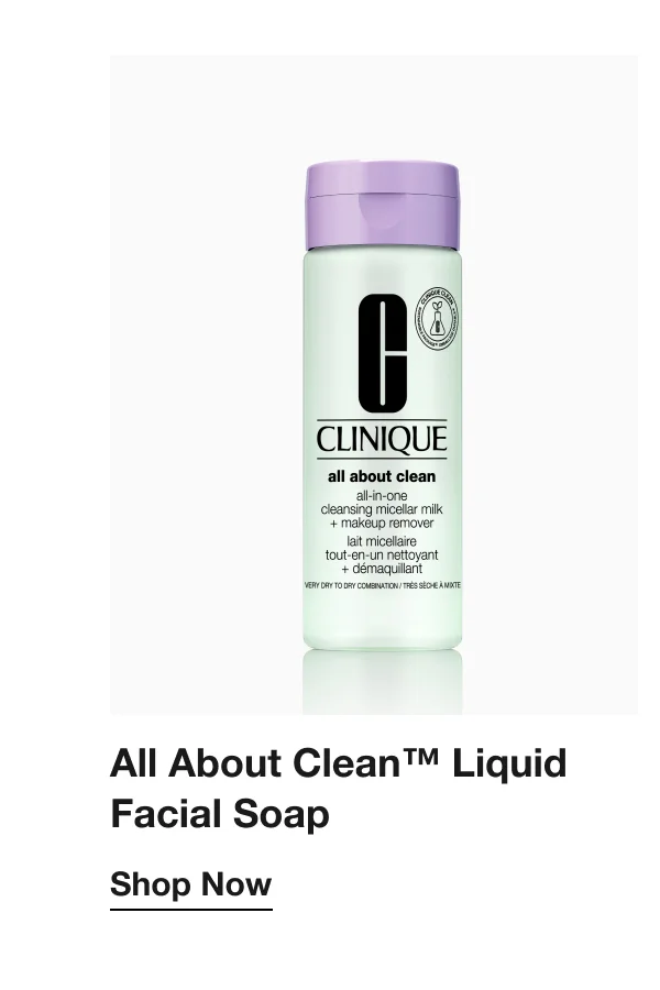 All About Clean™ Liquid Facial Soap Shop Now