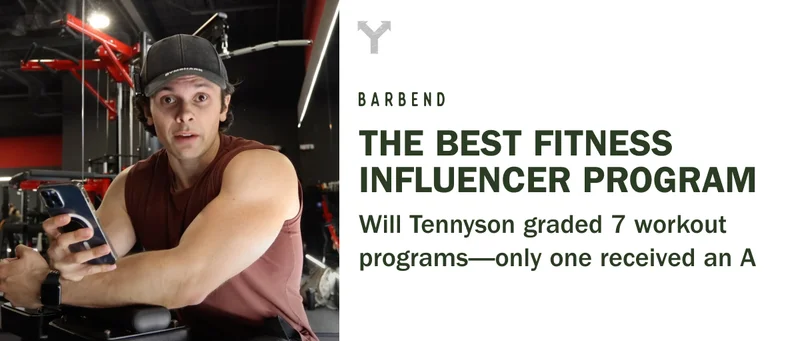 rating fitness influencer workout programs