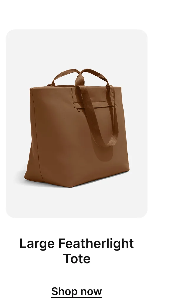 Large Featherlight Tote