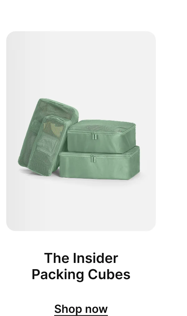 The Insider Packing Cubes