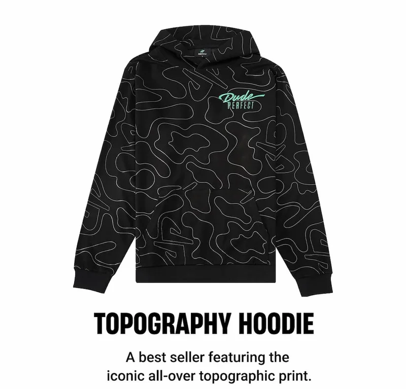 Topography Hoodies