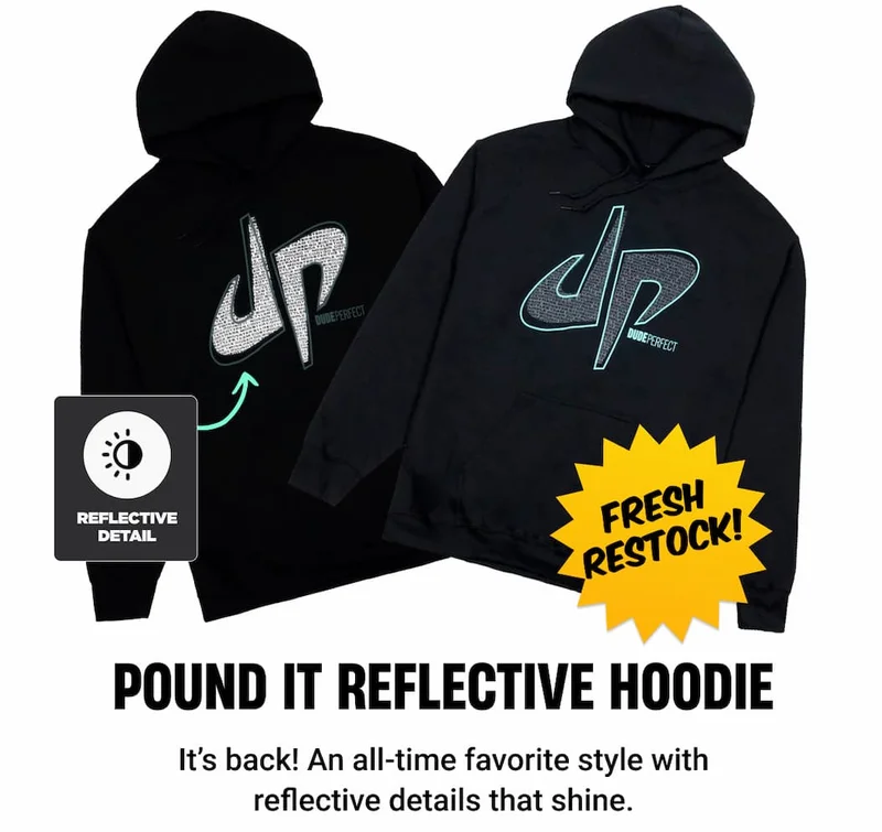 Pound It Reflective Hoodies