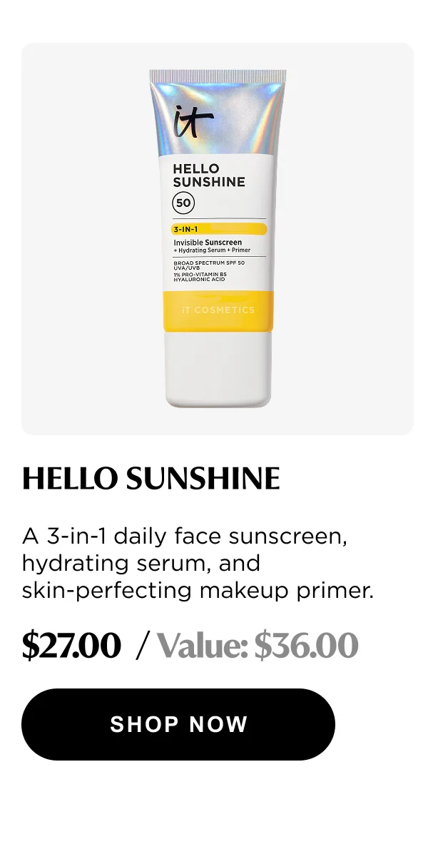 HELLO SUNSHINE
