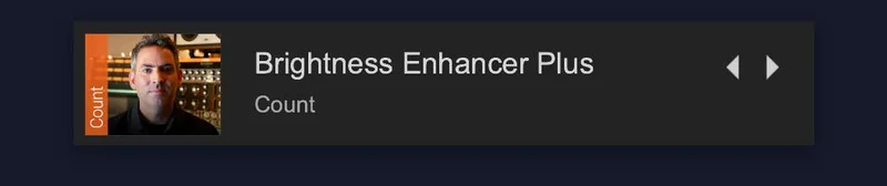Brightness Enhancer preset