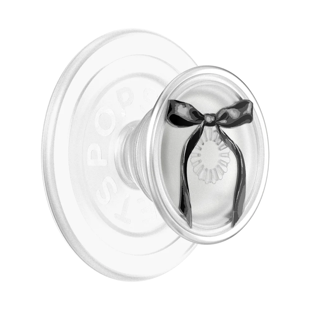 Image of Black Bow — PopGrip for MagSafe