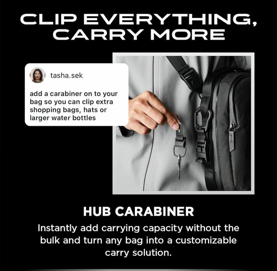 HUB CARABINER