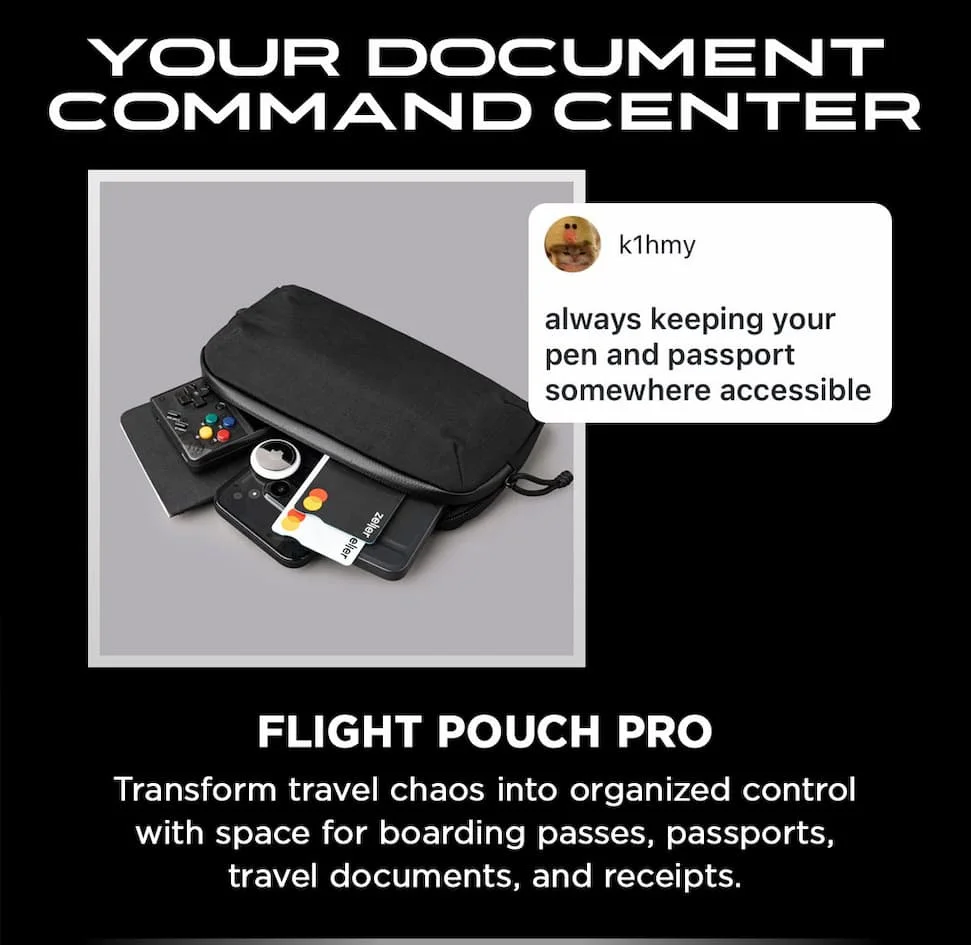 FLIGHT POUCH PRO