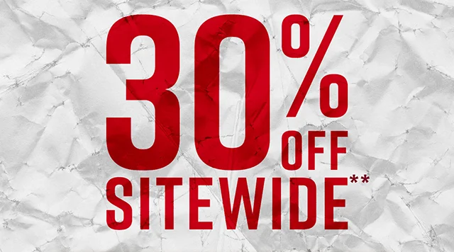 30% Off Sitewide