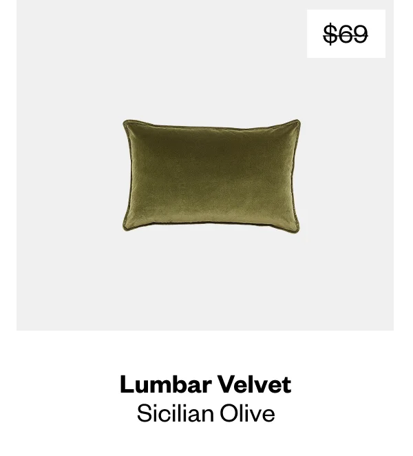 Shop - Lumbar Velvet