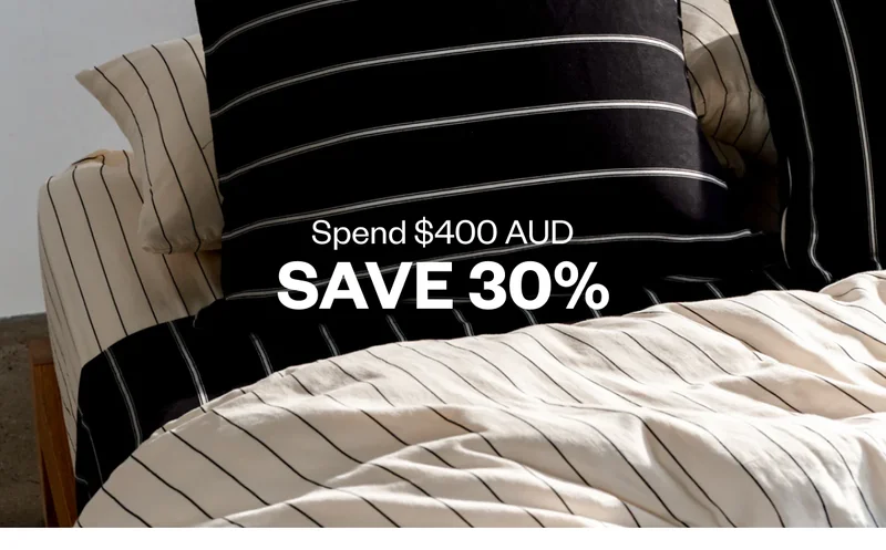 Spend $400 AUD, Save 30%