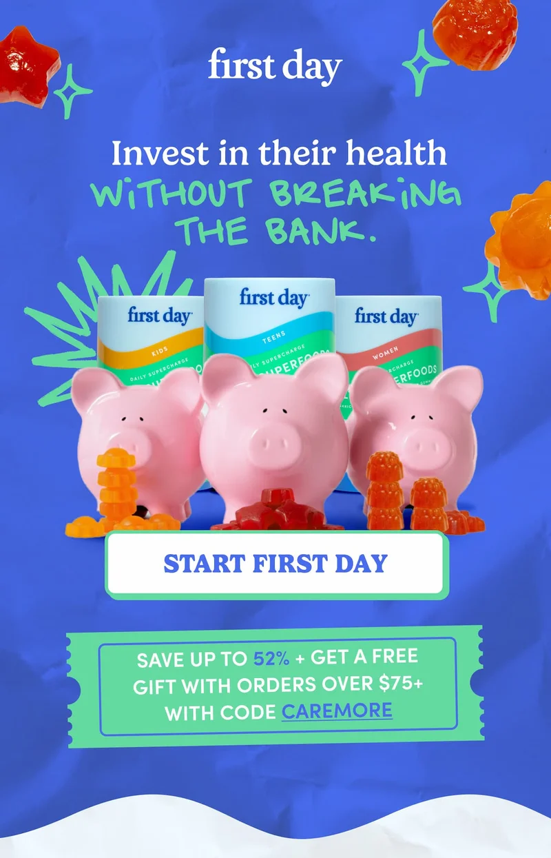 Invites in their health without breaking bank.