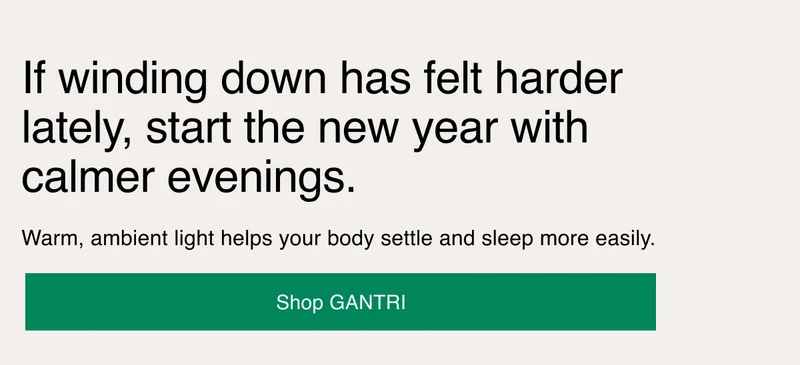 If winding down has felt harder lately, start the new year with calmer evenings.