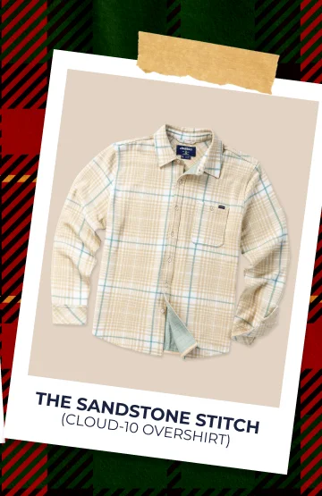 Cloud-10 Overshirt: The Sandstone Stitch