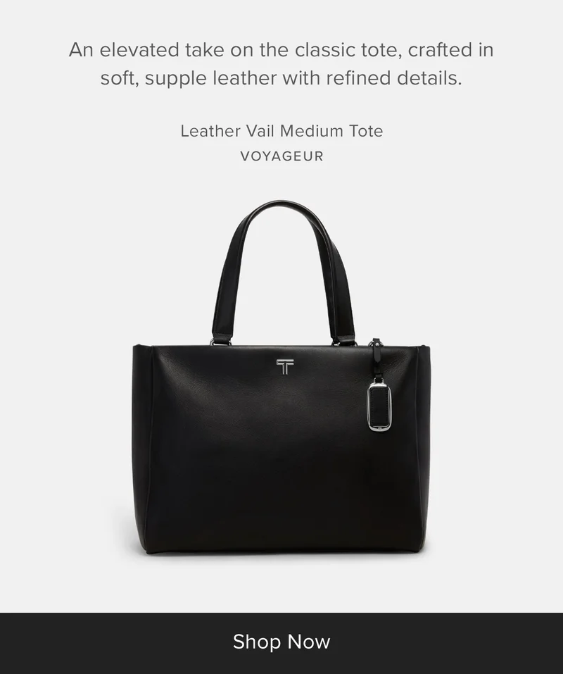 Voyageur - Leather Vail Medium Tote