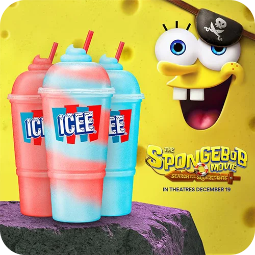 THE SPONGEBOB MOVIE: SEARCH FOR SQUAREPANTS ICEE