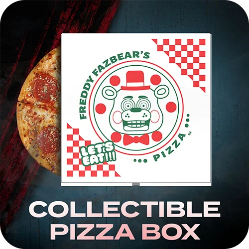 FIVE NIGHTS AT FREDDY'S PIZZA BOX