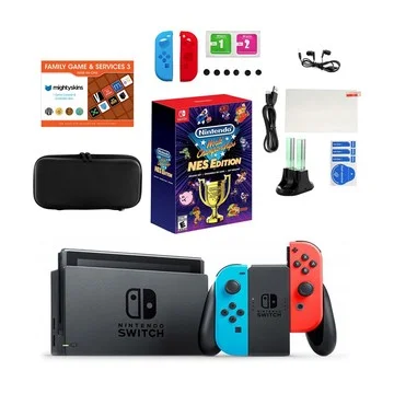Nintendo Switch 32GB w/ World Championships NES(Ships 7/18)