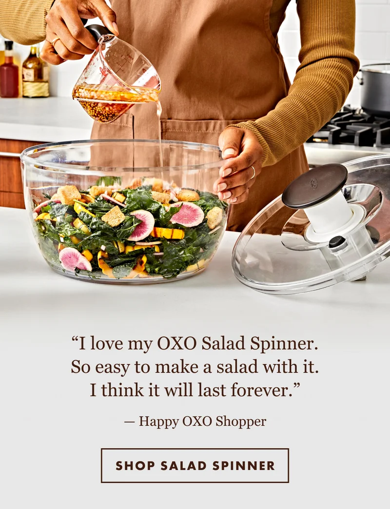 Shop salad spinner.