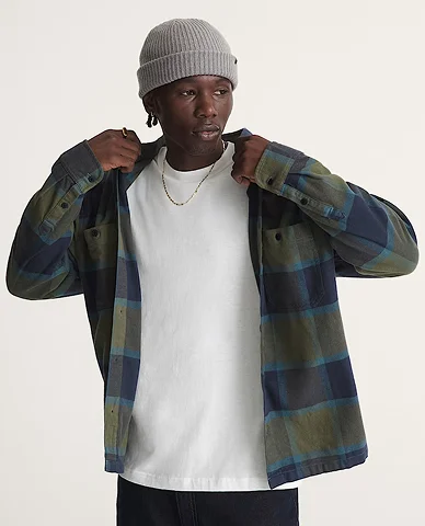 Larkspur Plaid Flannel Shirt