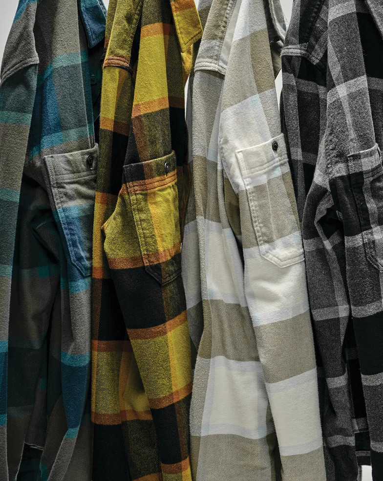 Larkspur Plaid Flannel Shirt