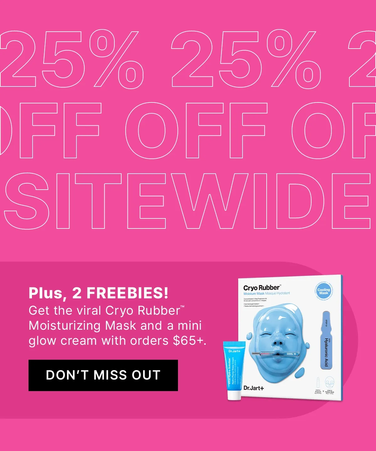 Calling all sensitive skin types. Get 3 free Cicapair full sizes with orders $65+.