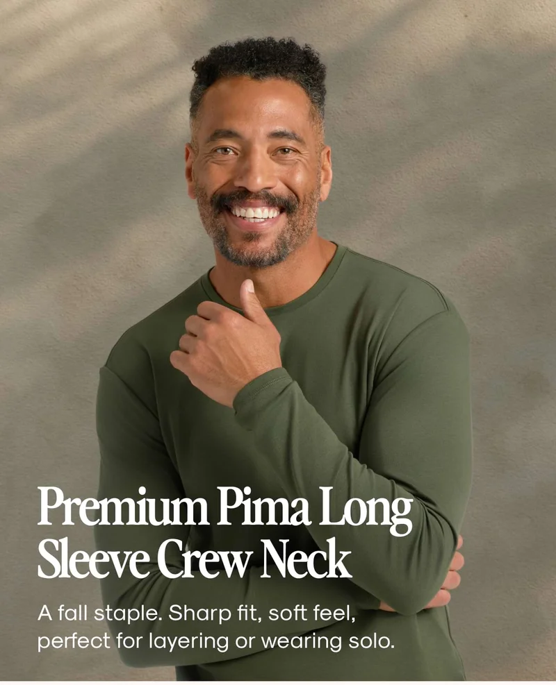 Classic Long Sleeve Crew Neck
