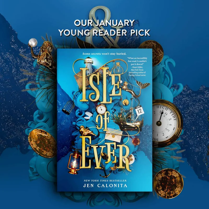 Our January Young Reader Pick | Isle of Ever by Jen Calonita