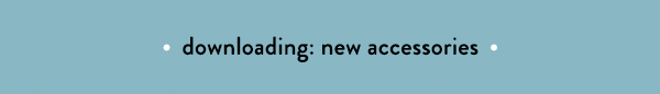 Downloading new accessories