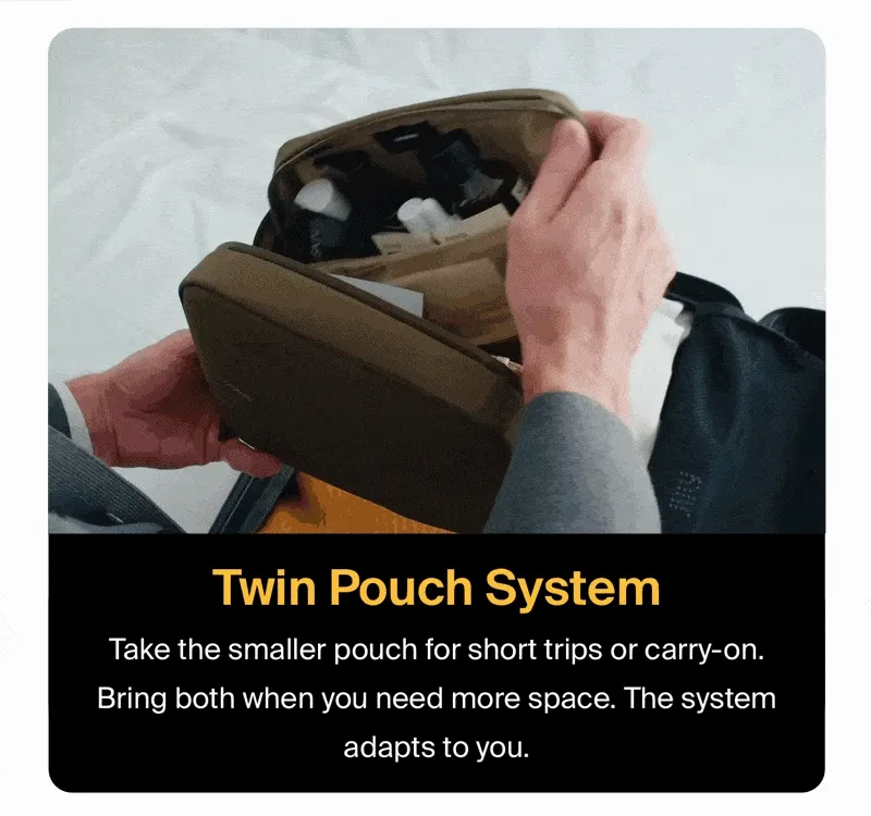 an image of a promotional ad for a travel wallet