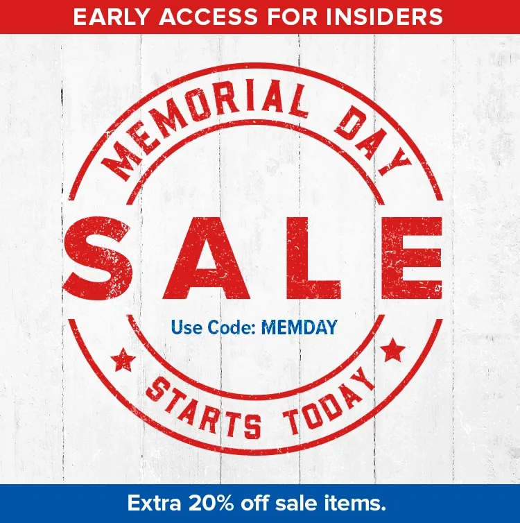 MEMORIAL DAY SALE | SHOP NOW