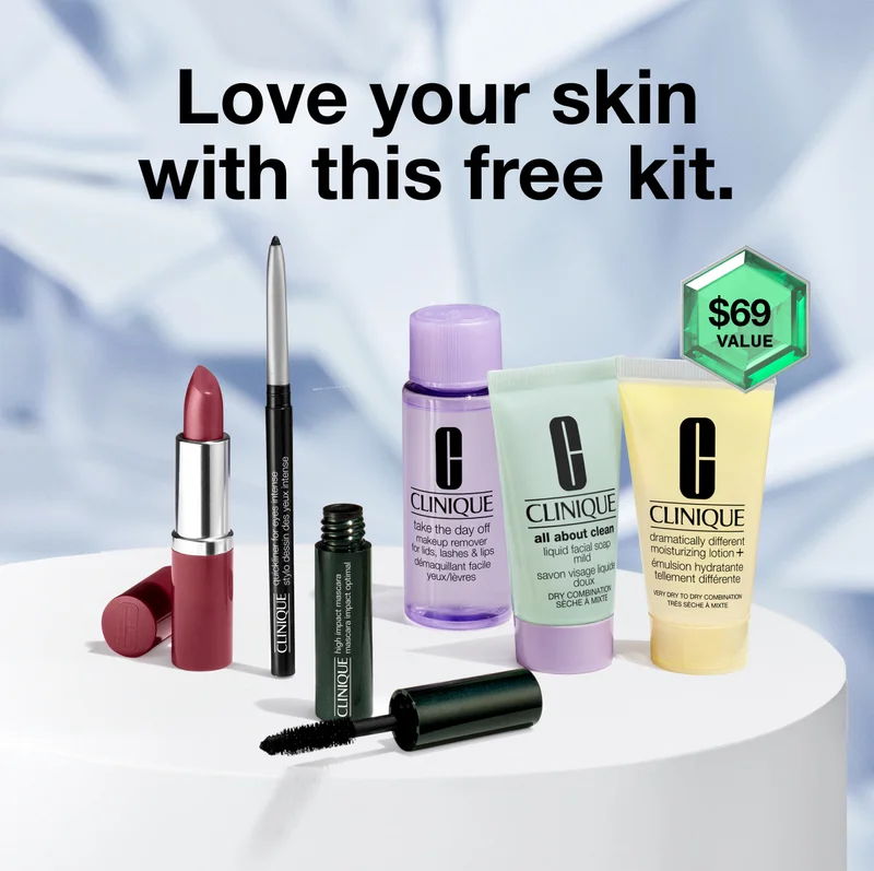 Love your skin with this free kit. $69 value.