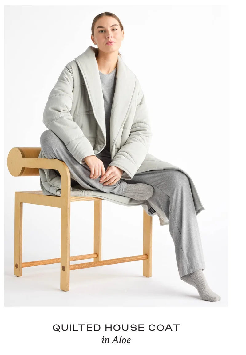 Shop Quilted House Coat Shop Quilted House Coat