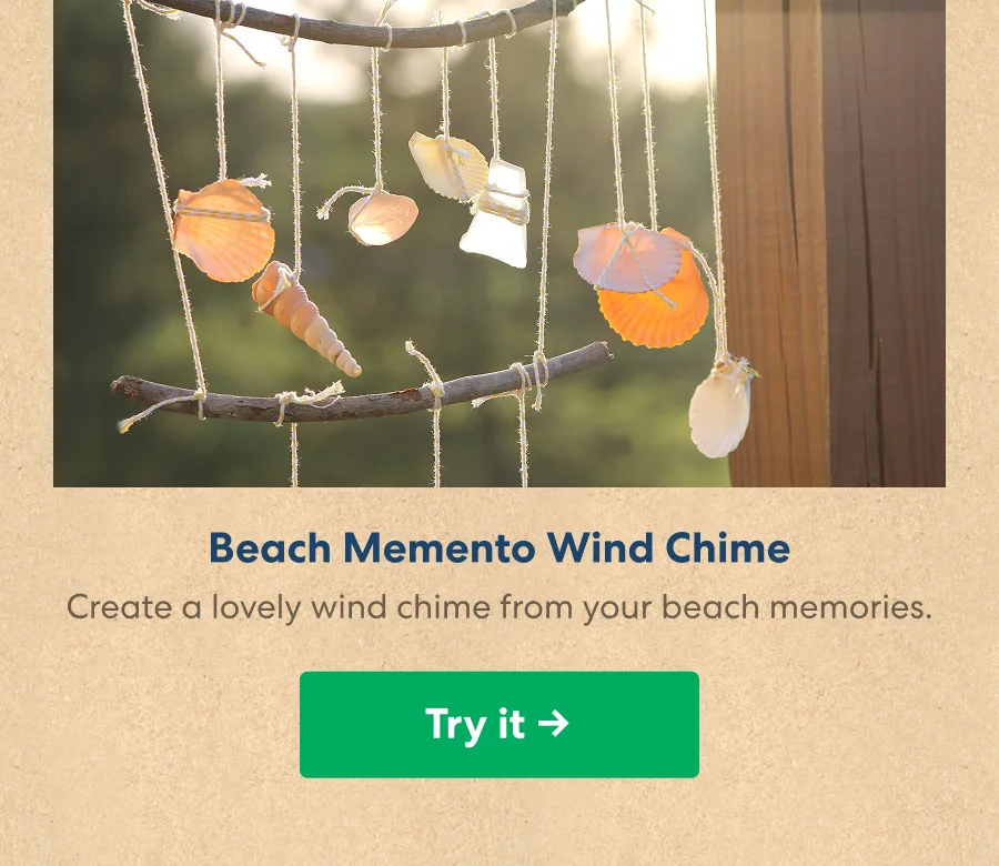 Beach Memento Wind Chime