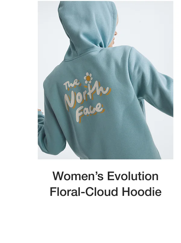Women’s Evolution Floral-Cloud Hoodie
