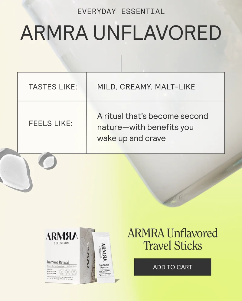 ARMRA Unflavored Travel Sticks