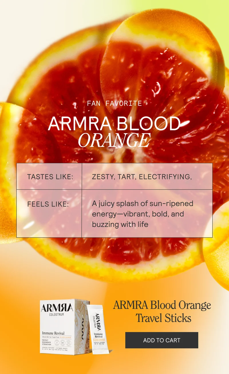 ARMRA Blood Orange Travel Sticks