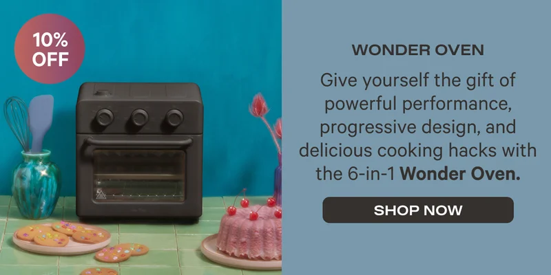 Wonder Oven (10% Off) - Give yourself the gift of powerful performance, progressive design, and delicious cooking hacks with the 6-in-1 Wonder Oven. - Shop Now