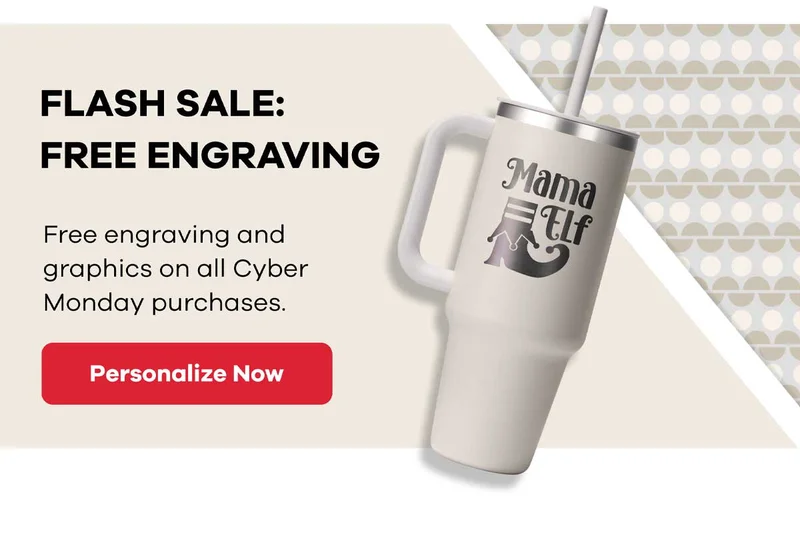 Flash Sale: Free Engraving | Personalize Now