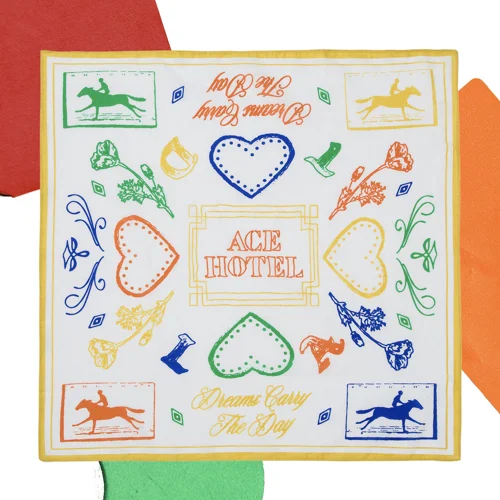 an ace hotel bandana