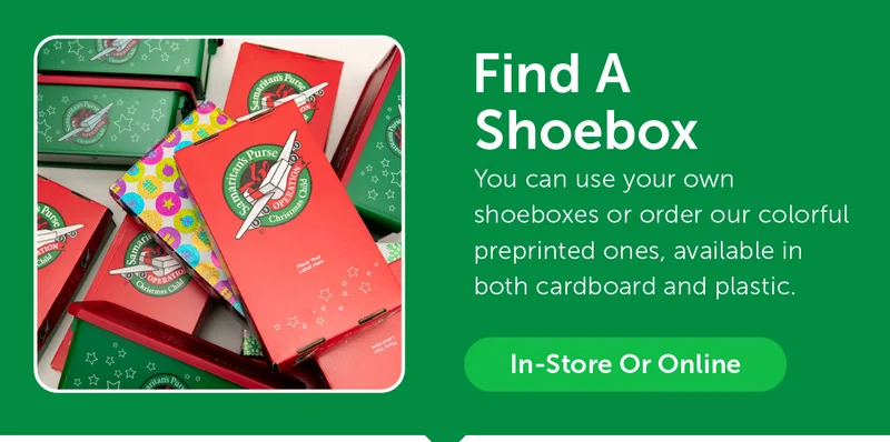 Find A Shoebox - In-Store Or Online