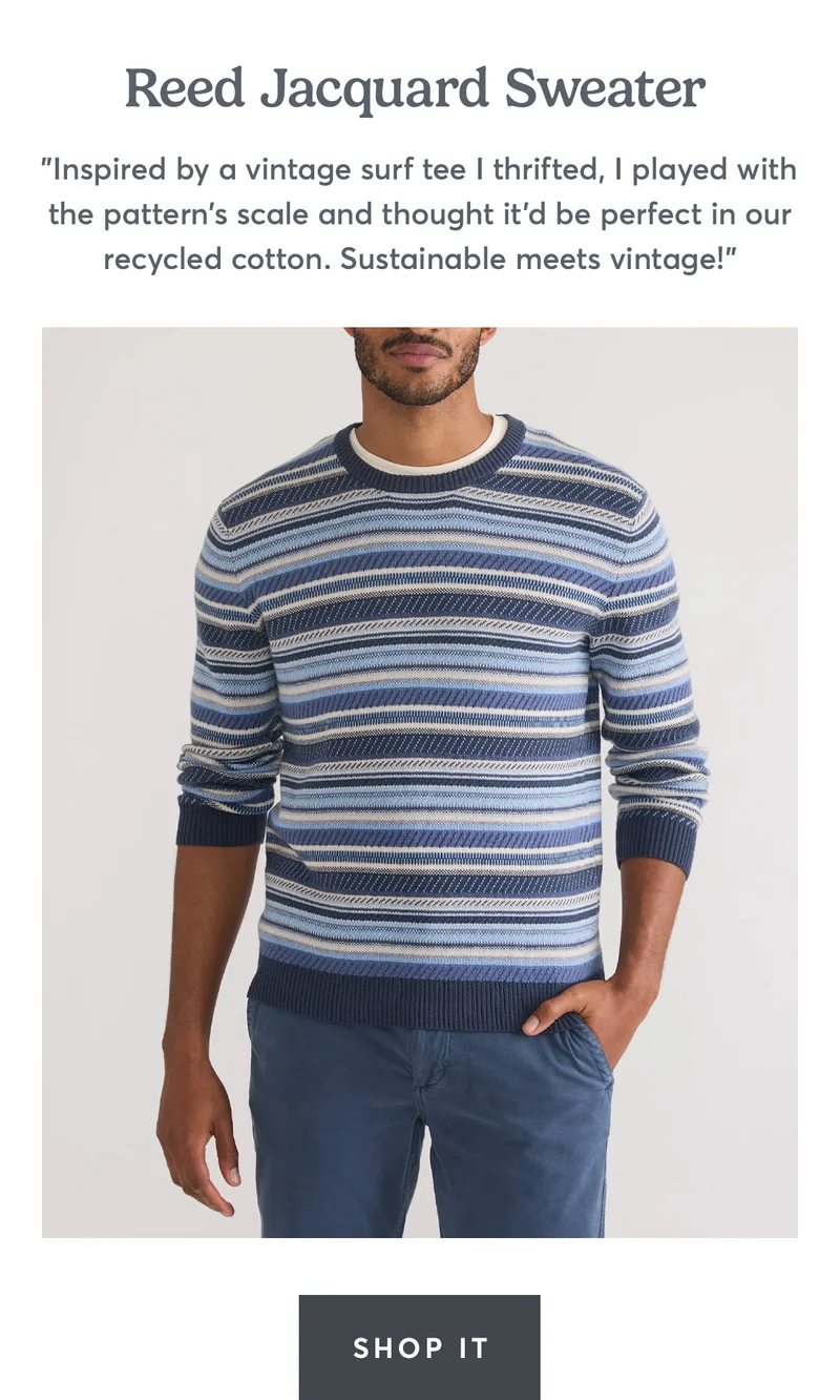 Reed Jacquard Sweater