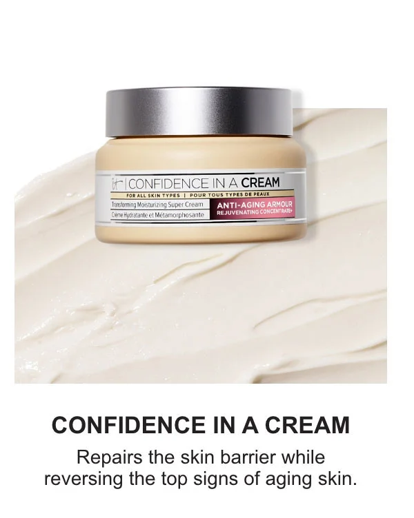 CONFIDENCE IN A CREAM
