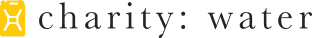 charity: water logo