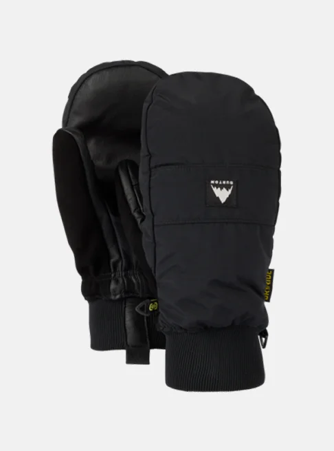 The Treeline Mittens in black