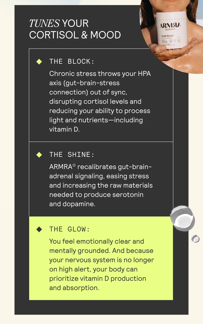 TUNES YOUR CORTISOL & MOOD