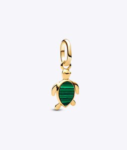 Green Turtle Mini Dangle Charm