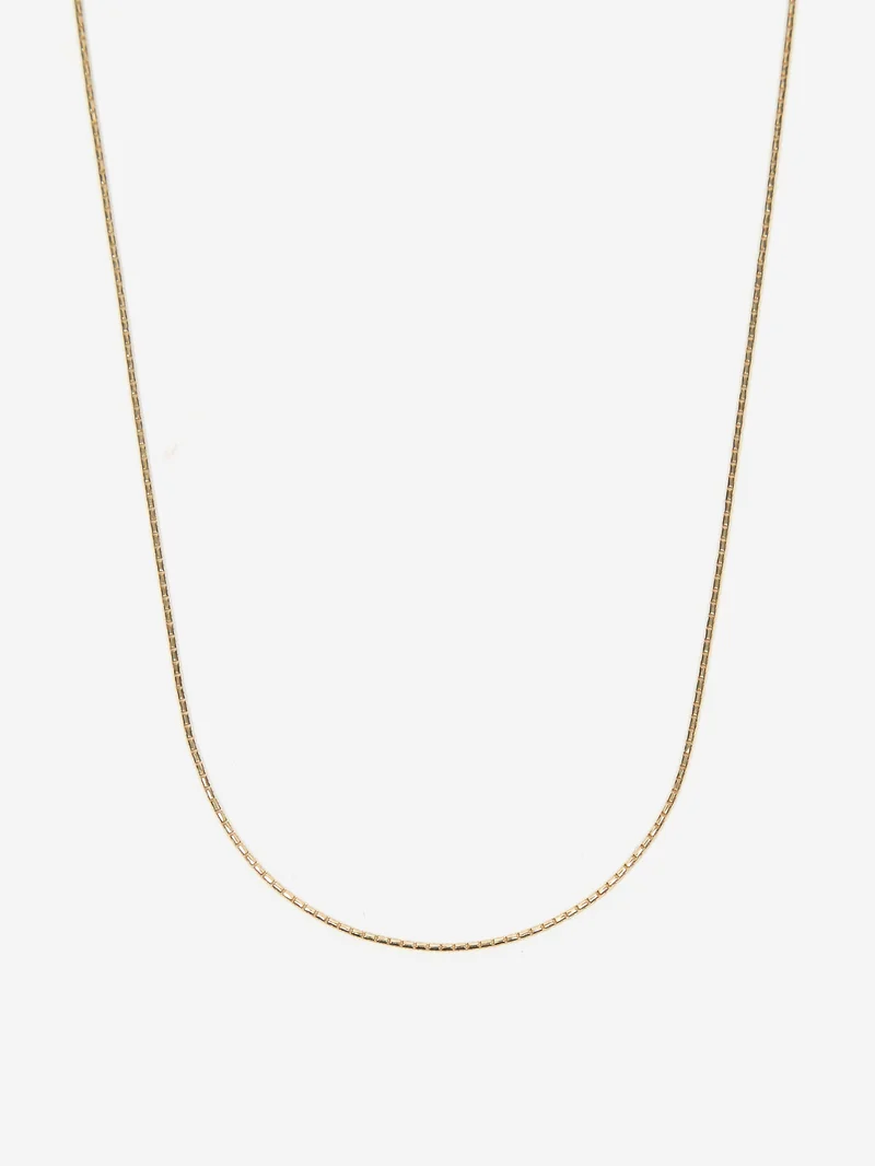 Image of Goodhood Worldwide Anaconda Necklace Yellow 9ct Gold - 50cm